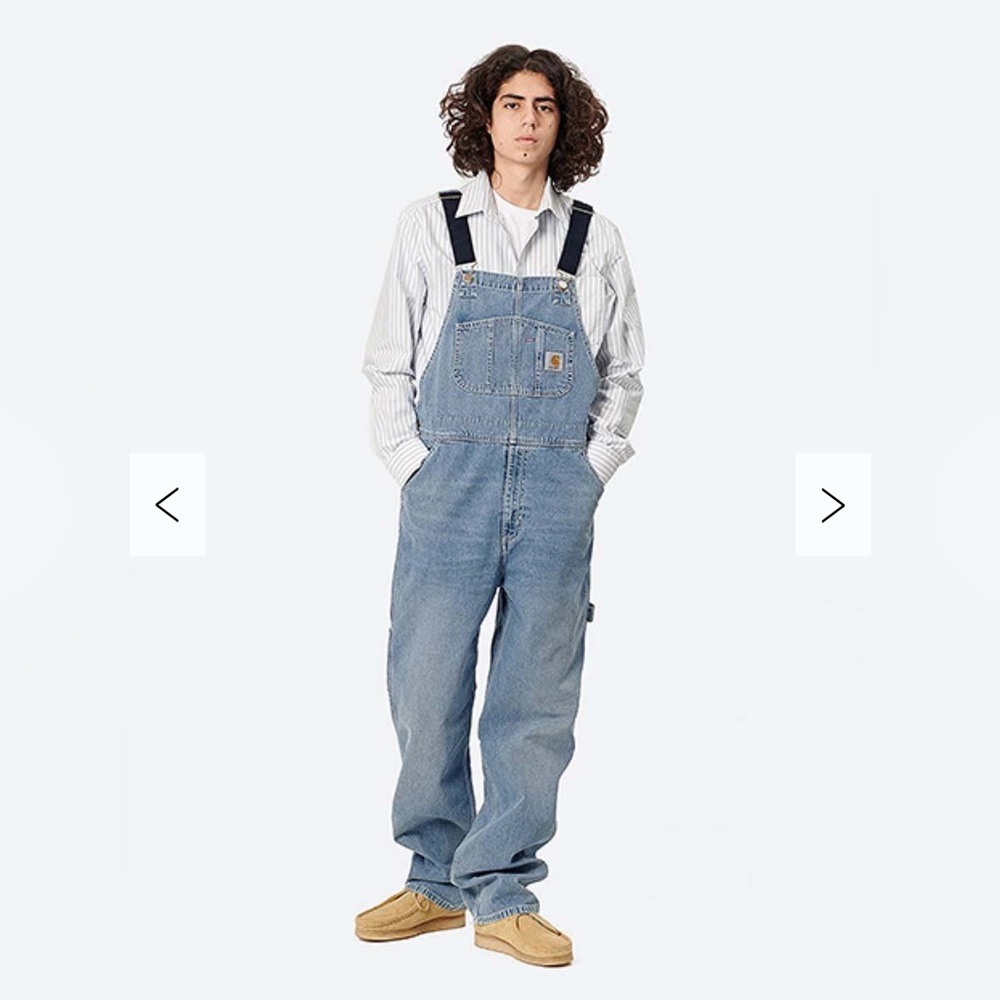 Carhartt Blue Denim Overalls vintage